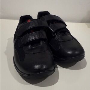 Prada Linea Rossa Kids Velcro Sneakers – Size 30 (US Kids 13)